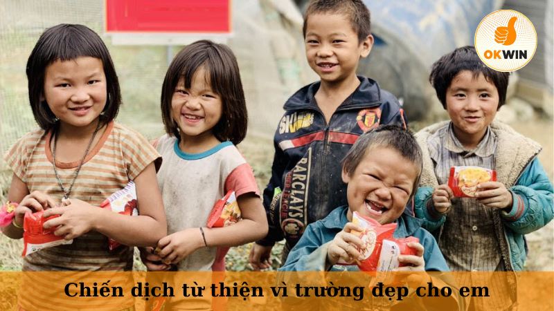 Chiến dịch từ thiện vì trường đẹp cho em